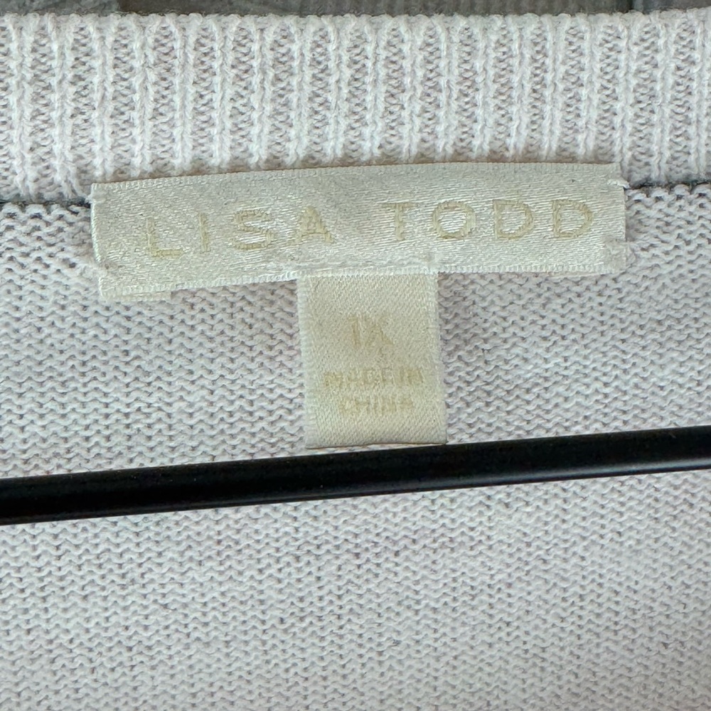Lisa Todd Cream Knit Sweater - Picture 3 of 5